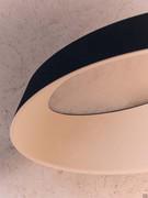 Detail of the Oxygen lamp in the wall light version with black border