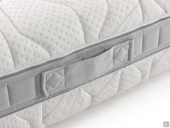 Close up of the handle facilitating movement of the mattress