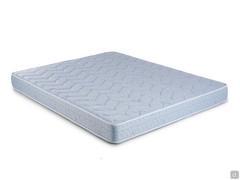 Sprung mattress with one layer of felt and one of polyurethane foam