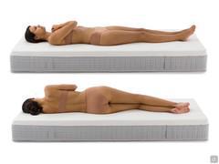 Custom Spring mattress with 800 or 1600 springs with choice of surface layer