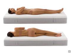 Custom Foam mattress in flexible foam with choice of surface layer