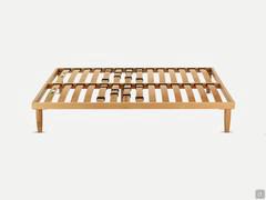 Wood Frame slatted bed base for double beds