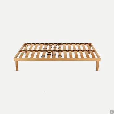 Wood Frame slatted bed base for double beds