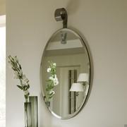 Mirabelle oval mirror with iron hook by Cantori