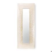 Africa rectangular hand decorated mirror in the Golden City finish