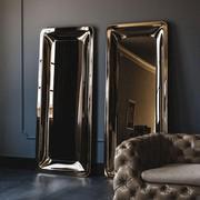 Glenn by Cattelan design mirror round frame mirrored