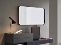 Cincinnati rectangular mirror in the 150 cm horizontally fixed version to cover a larger area