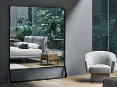 Rectangular bedroom mirror Narciso by Bonaldo