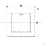 Chic modular mirror - technical plan