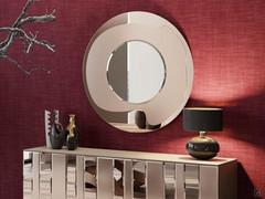 The mirror Rising is ideal placed above a sideboard to increase the sense of depth in the room