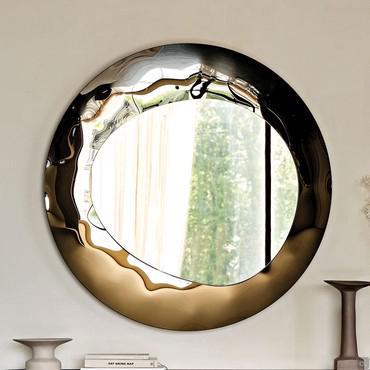 Cosmos circular framed mirror by Cattelan