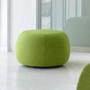 Alias round pouf ideal also in relax areas or studios waiting rooms - seat height cm h. 41