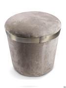 Pouf Portofino by Cantori round with height 45 cm