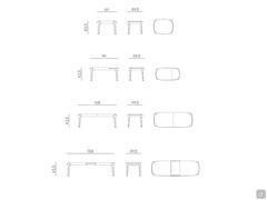 Velis bench - models and dimensions available