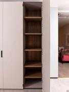 Driver Wide outlet wardrobe hinged column equipped with additional shelves