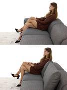 Seat proportions and ergonomic of Biarritz outlet sofa