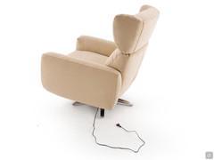 View from the back of the Iris outlet relaxation armchair