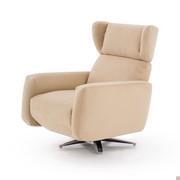 Iris swivel upholstered relaxation armchair outlet