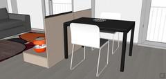 Proyecto 3D Open Space - detalles estudio