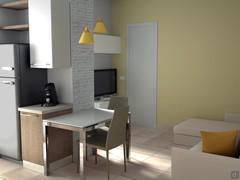 3D Open Space Design - render view 2