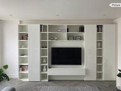 Design of the custom-made wall unit - customer photo