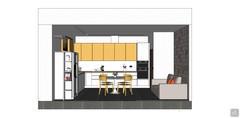 3D Kitchen design - visual