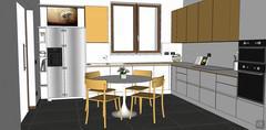 3D Kitchen Design - kitchen view