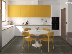 Progettazione 3D Cucina - render