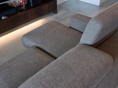 Detail of the sofa pull-out seat