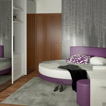 Progettazione 3D Camera da Letto - render