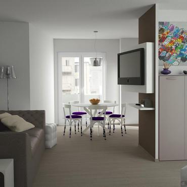 Progettazione 3D Soggiorno/Salotto - render