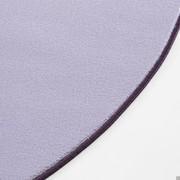 Detail of Violet Aliwal rug with nylon edge