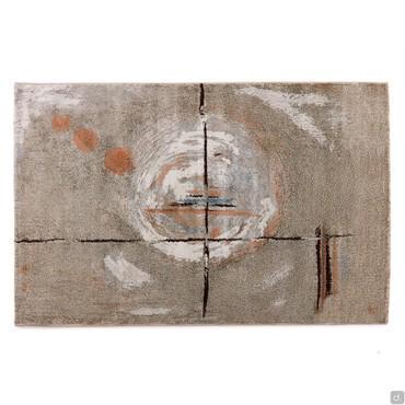 Alimar rug with abstract geometric pattern