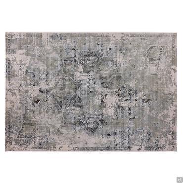 Vanity antique-effect patterned rug Vanity VA01