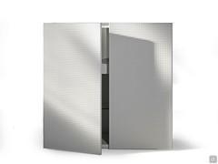 Fado modern cupboard in white matt lacquer