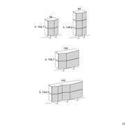 Pyramide cupboard - Models and Measurements