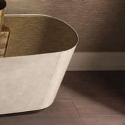 Mirto by Cantori has bronze smoked top for a vintage charm