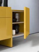 Side doors with central shelf, available on all sideboard models regardless the sizes and configuration of the storage units