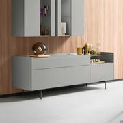 Kaen sideboard matt lacquered finish Gravel