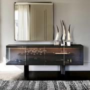 Boutique sideboard by Cattelan with smoked glass doors