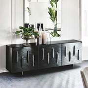 Carnaby design sideboard with 3 mirrored doors