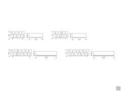 Carnaby by Cattelan  - Models and Measurements