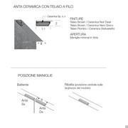 Opening doors and positioning handles 