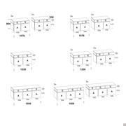 Montana sideboard - models and measurements available ( measurements in millimetres)