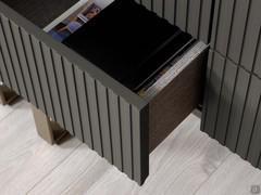 Spacious bottom drawer with T77 alpha melamine interior