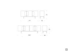 Debussy sideboard - Models and Measurements