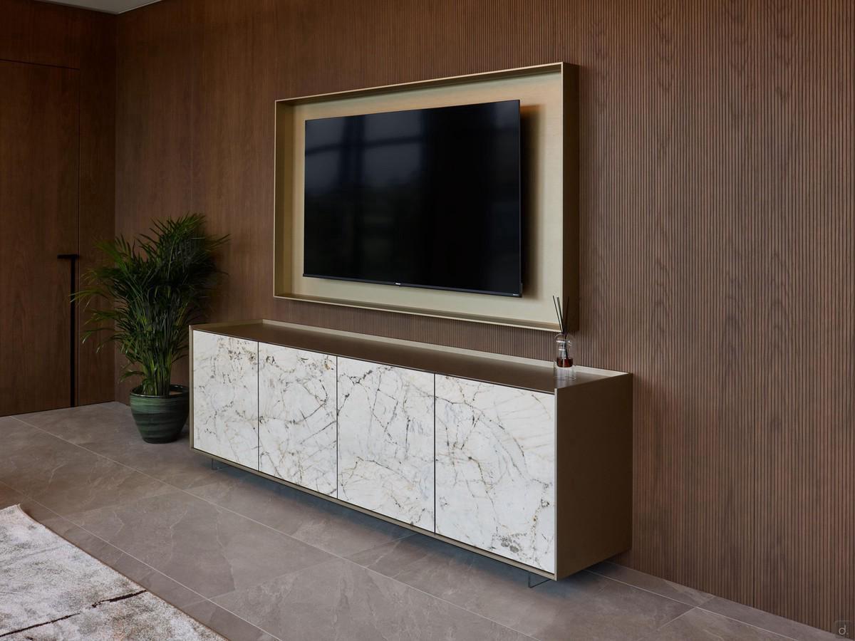 Columbus Ceramic sideboard - Ceramic fronts Statuarietto