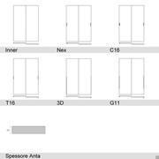 Positioning of the handles and thickness of Minds' door