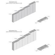 Measurements specification of Alabama sliding doors wardrobe