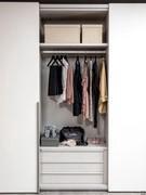 Example of the interior layout of a sliding wardrobe